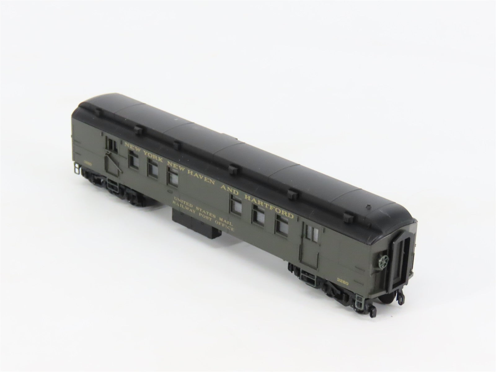 N Scale Micro-Trains 14000020 NH New York, New Haven & Hartford RPO 3280 RTR
