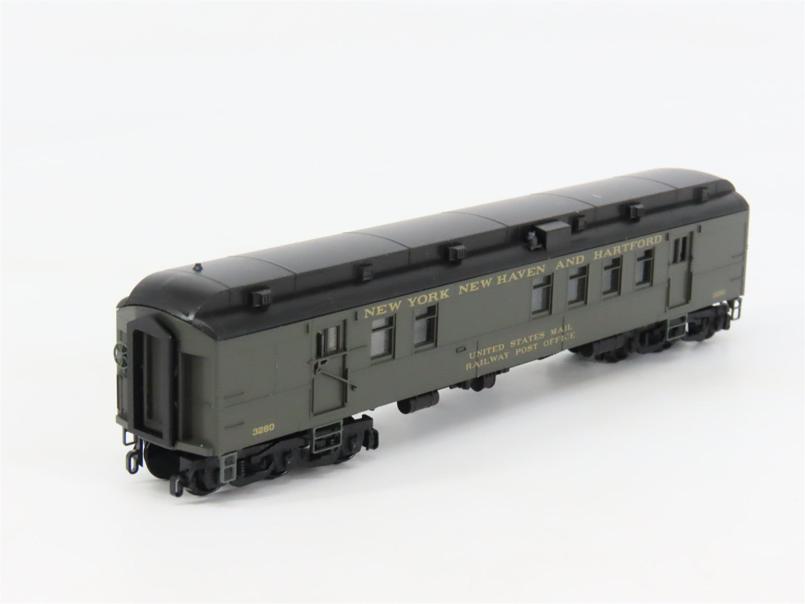 N Scale Micro-Trains 14000020 NH New York, New Haven & Hartford RPO 3280 RTR