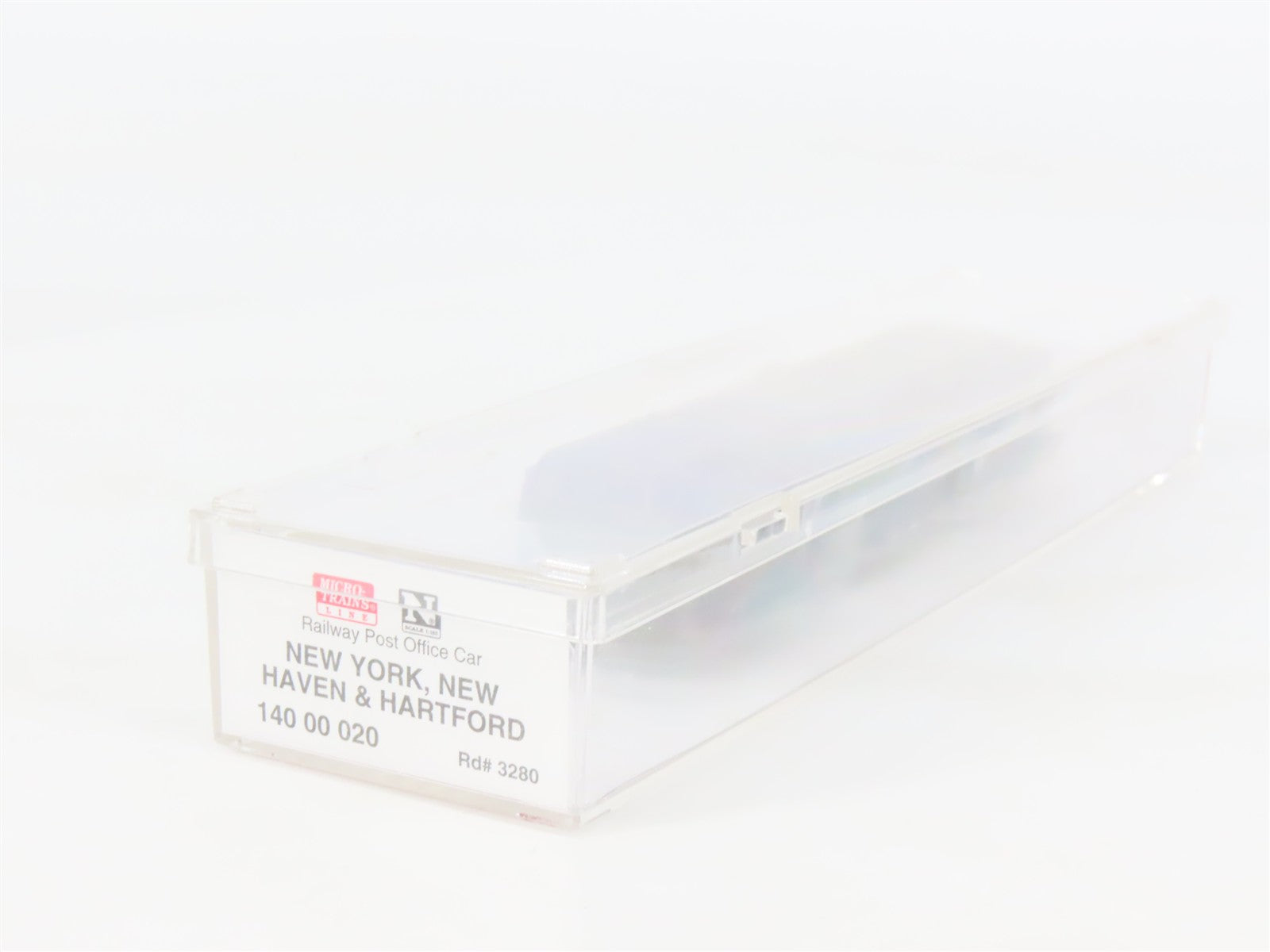N Scale Micro-Trains 14000020 NH New York, New Haven & Hartford RPO 3280 RTR