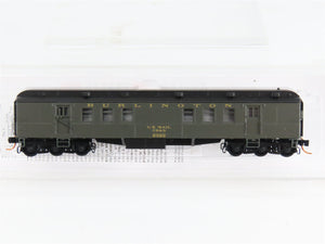N Scale Micro-Trains 14000030 Burlington Railway Post Office Car RTR
