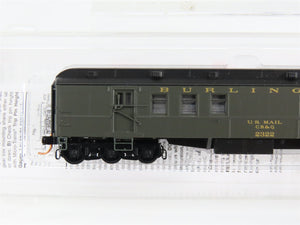 N Scale Micro-Trains 14000030 Burlington Railway Post Office Car RTR