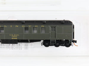 N Scale Micro-Trains 14000030 Burlington Railway Post Office Car RTR