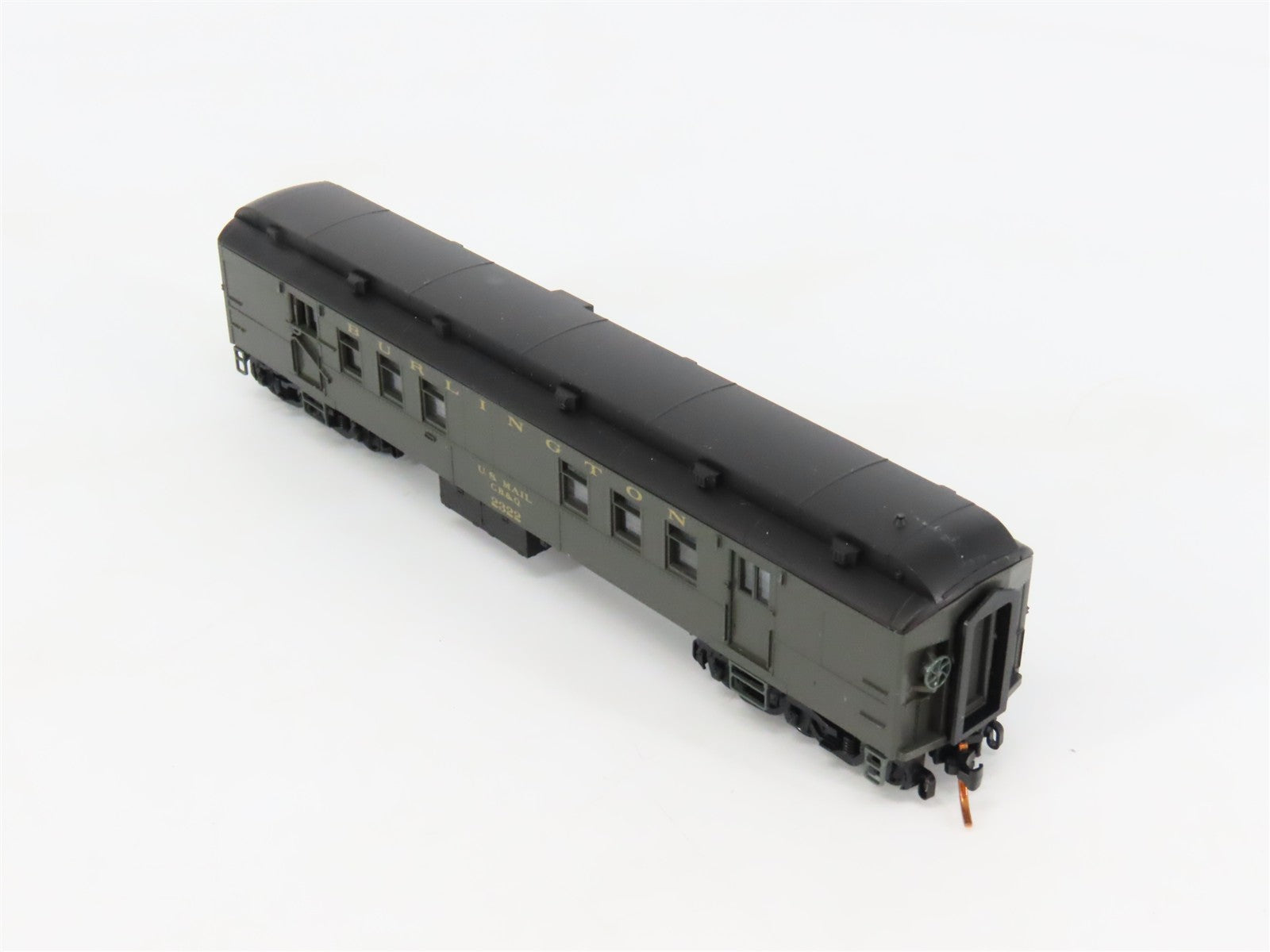 N Scale Micro-Trains 14000030 Burlington Railway Post Office Car RTR
