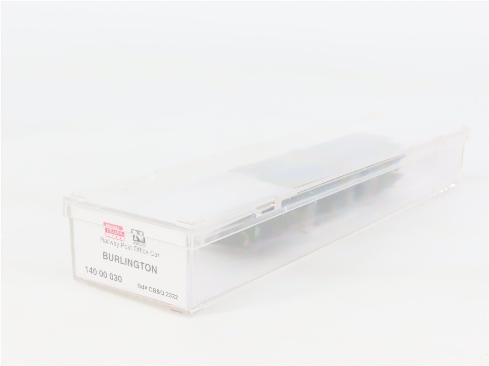 N Scale Micro-Trains 14000030 Burlington Railway Post Office Car RTR