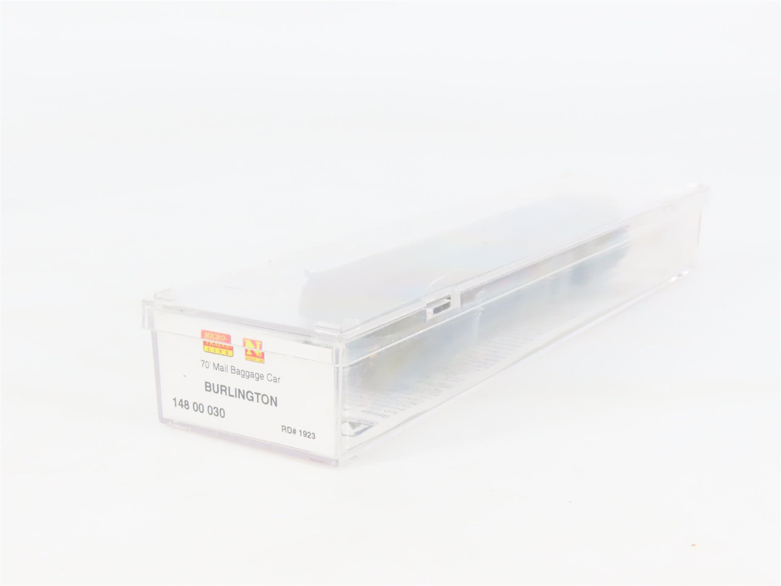 N Scale Micro-Trains 14800030 CB&Q Burlington 70' 70' Mail Baggage Car 1923 RTR