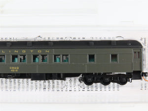 N Scale Micro-Trains 14300030 CB&Q Burlington 28-1 Heavyweight Parlor Car RTR