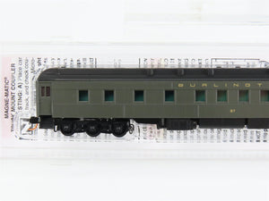 N Scale Micro-Trains 14400030 Chicago, Burlington & Quincy Observation RTR