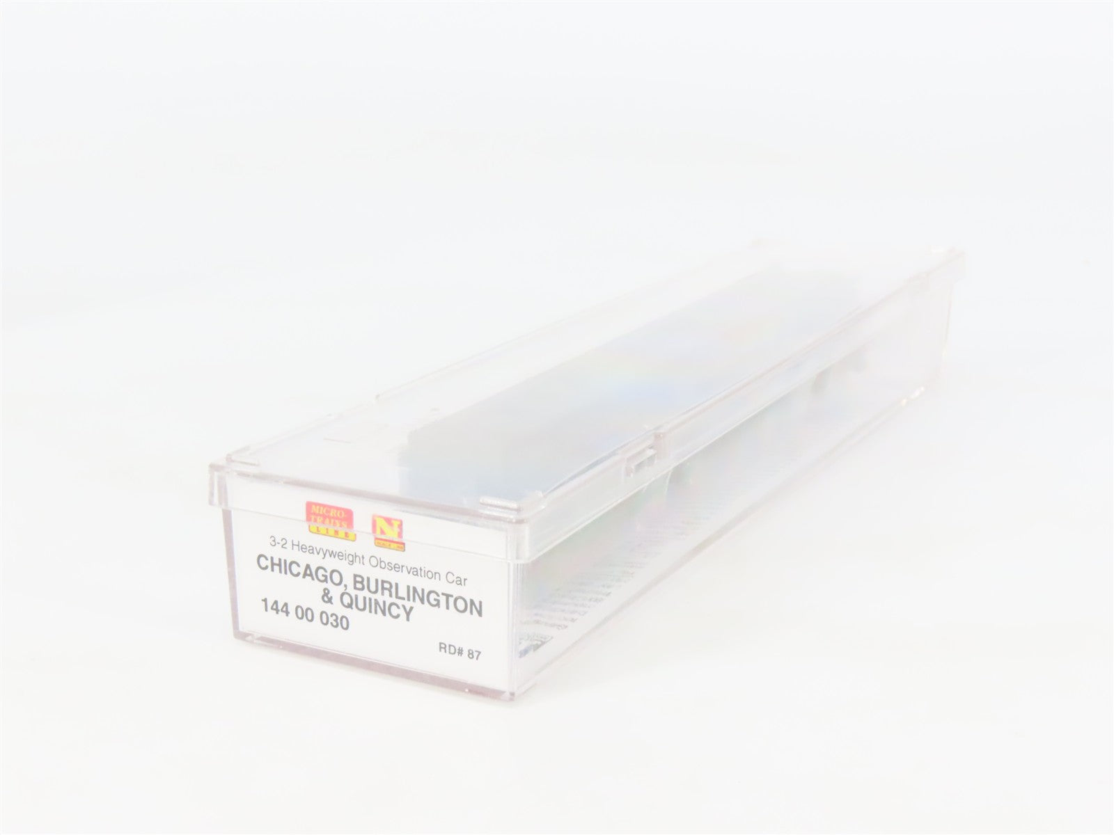 N Scale Micro-Trains 14400030 Chicago, Burlington & Quincy Observation RTR