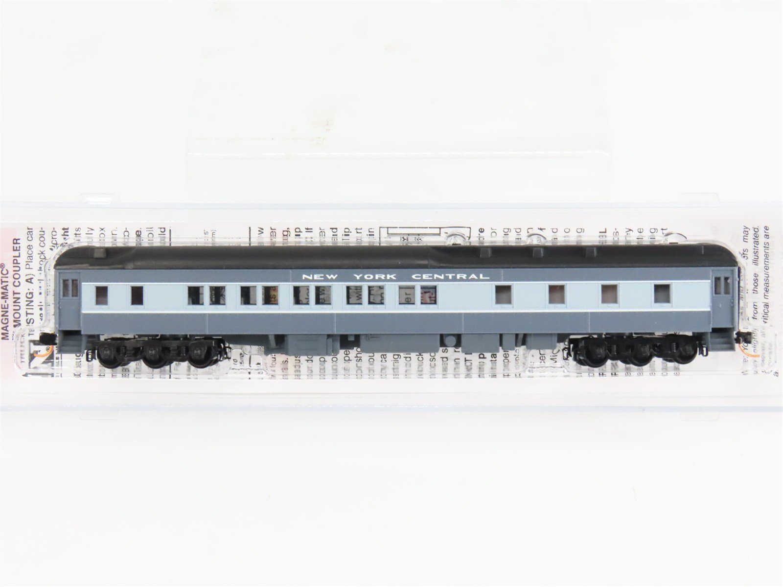 N Scale Micro-Trains 14100130 New York Central 10-1-2 Heavyweight Sleeper RTR