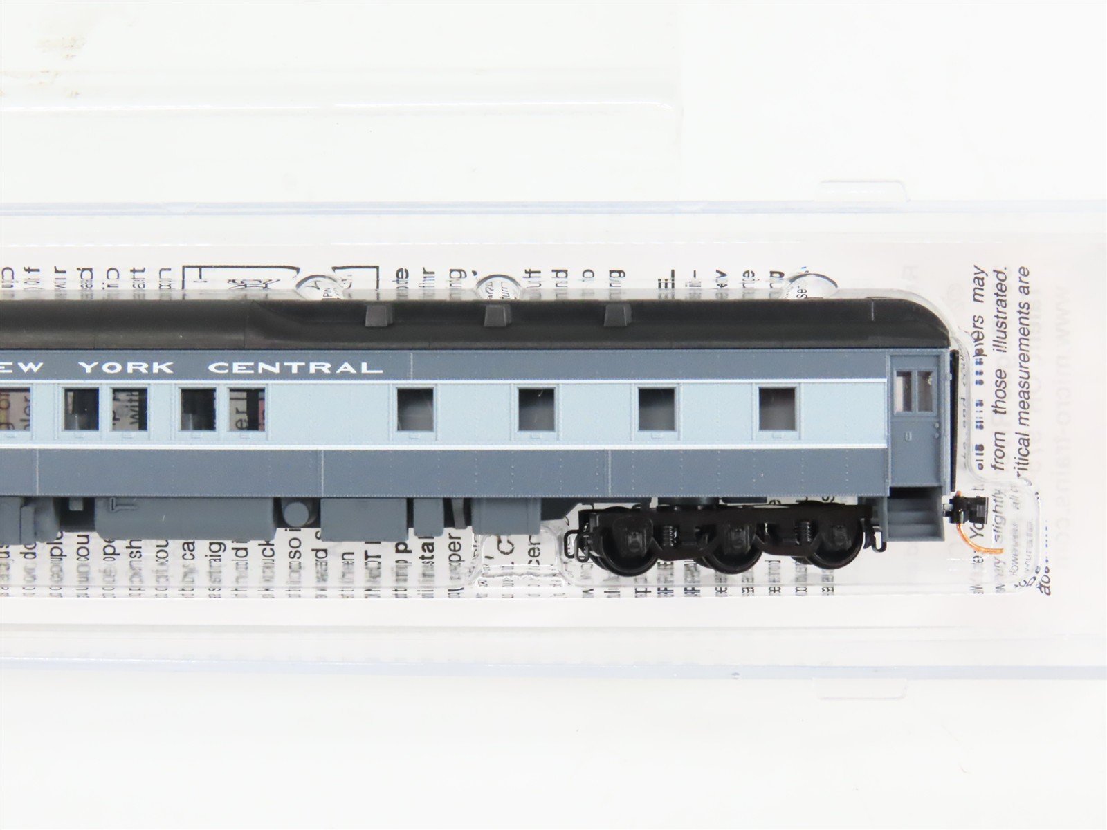N Scale Micro-Trains 14100130 New York Central 10-1-2 Heavyweight Sleeper RTR