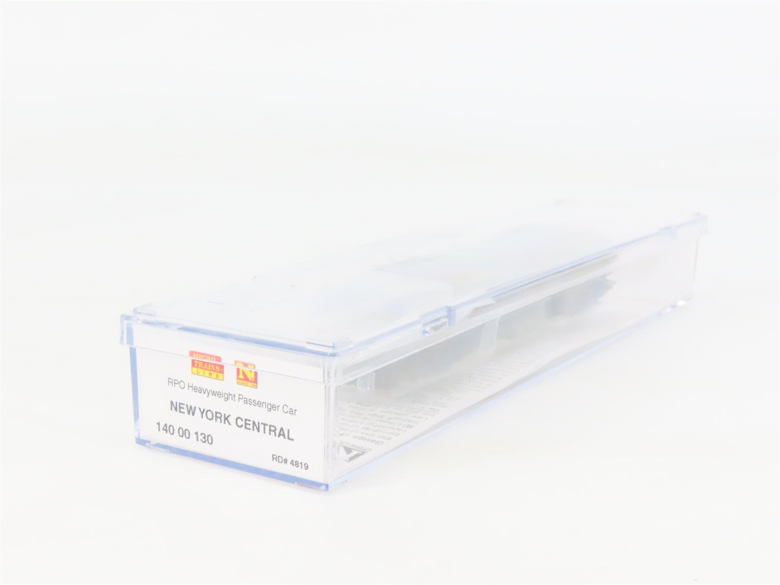 N Scale Micro-Trains 14000130 NYC New York Central Heavyweight RPO 4819 RTR