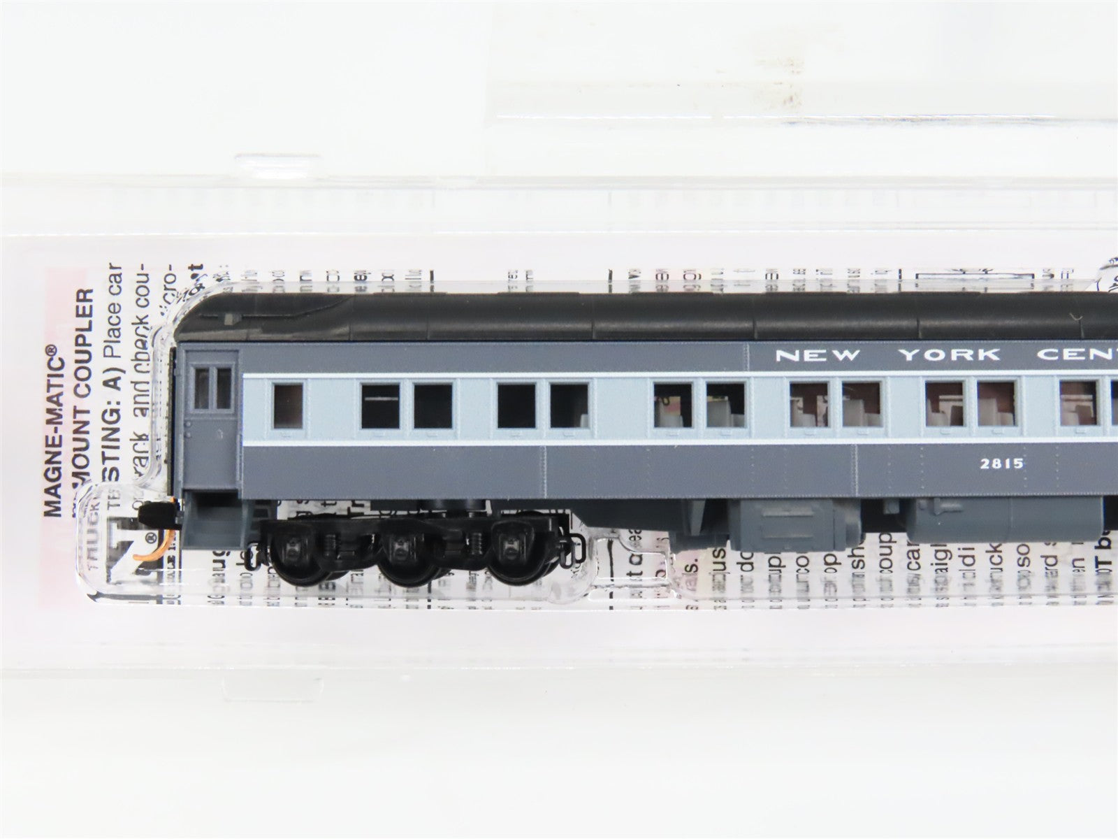 N Scale Micro-Trains 14300130 New York Central 28-1 Heavyweight Parlor Car RTR