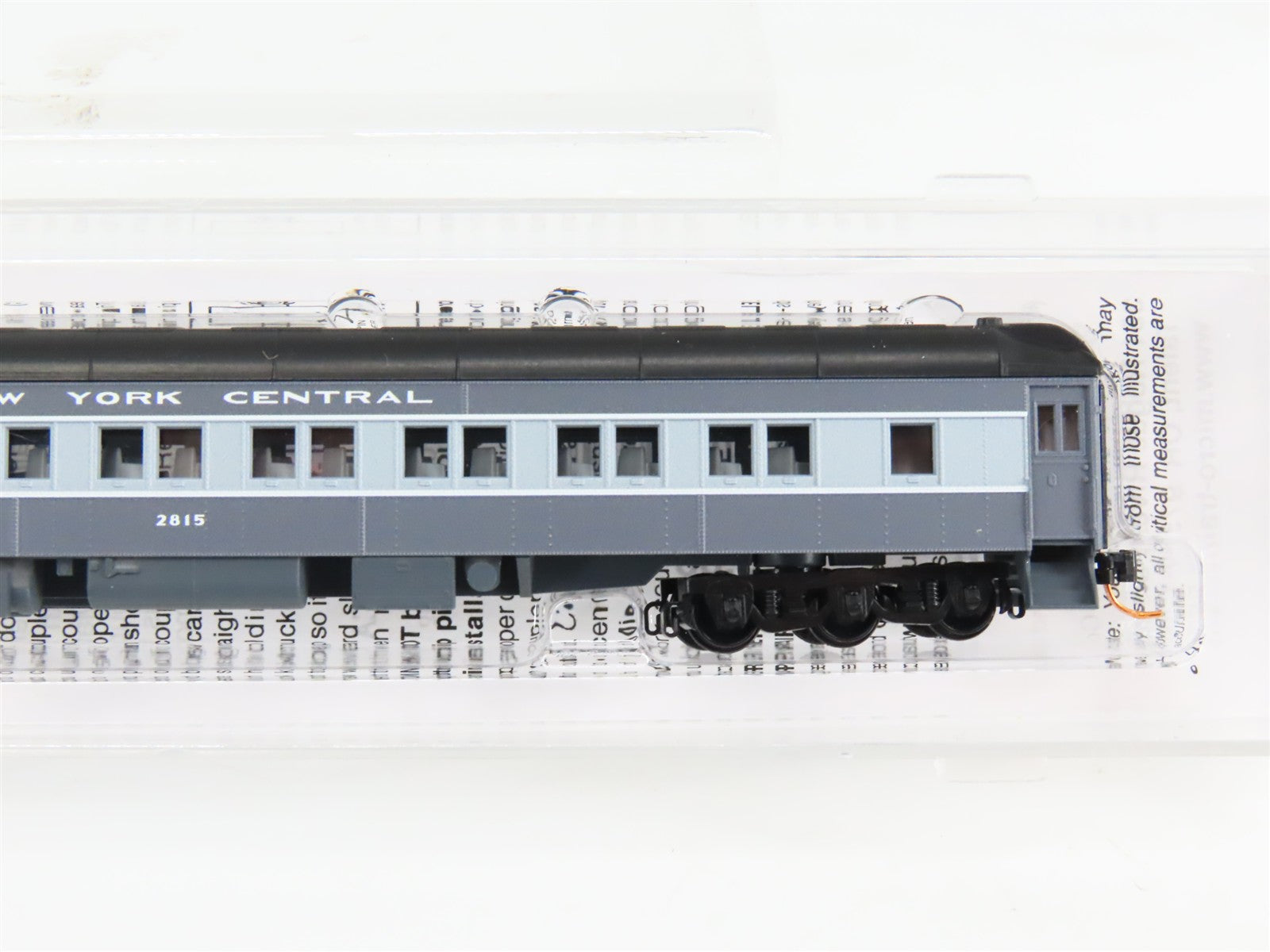 N Scale Micro-Trains 14300130 New York Central 28-1 Heavyweight Parlor Car RTR