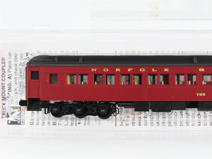 N Scale Micro-Trains 14500180 NW Norfolk & Western 78' Coach 755 RTR