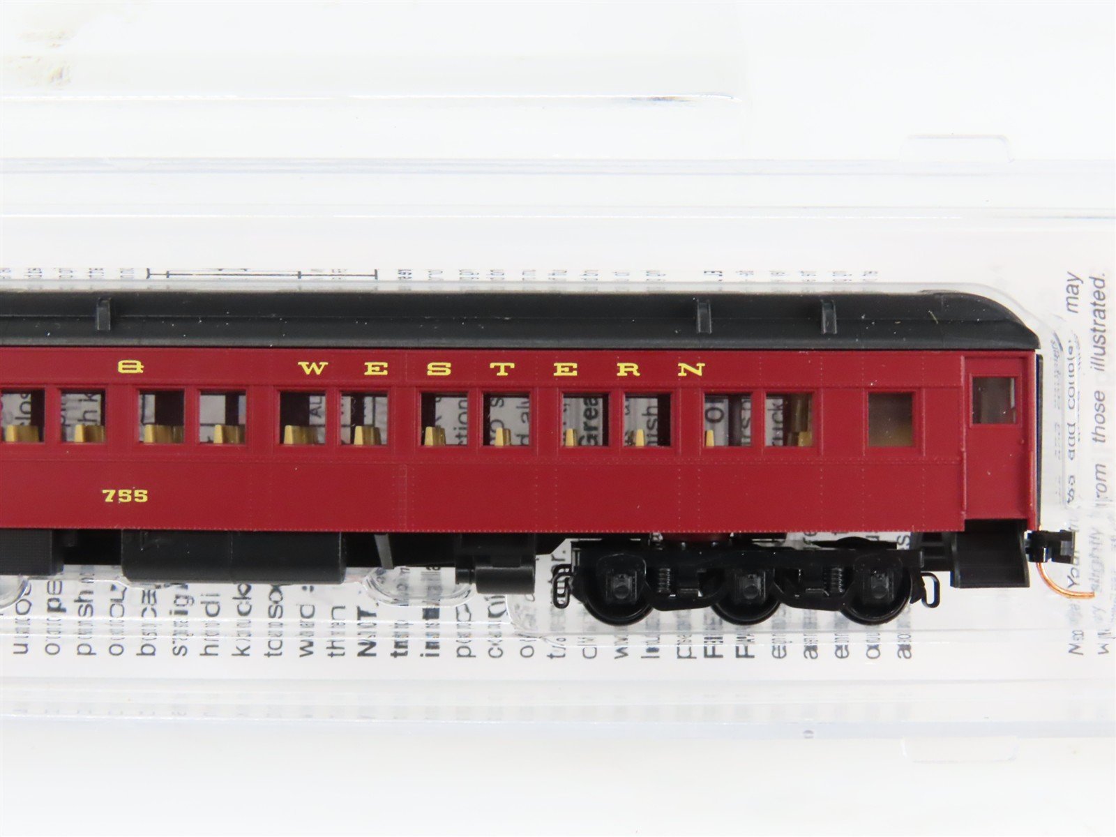 N Scale Micro-Trains 14500180 NW Norfolk & Western 78' Coach 755 RTR