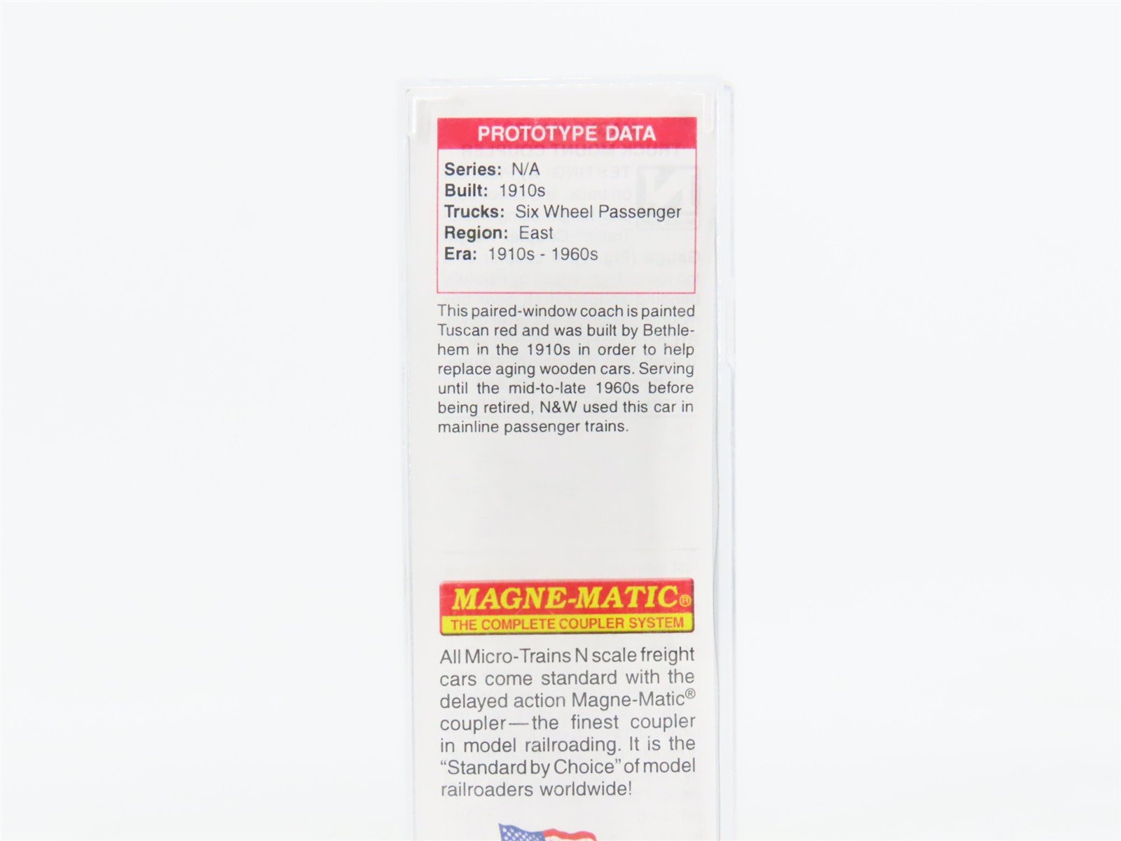 N Scale Micro-Trains 14500180 NW Norfolk & Western 78' Coach 755 RTR