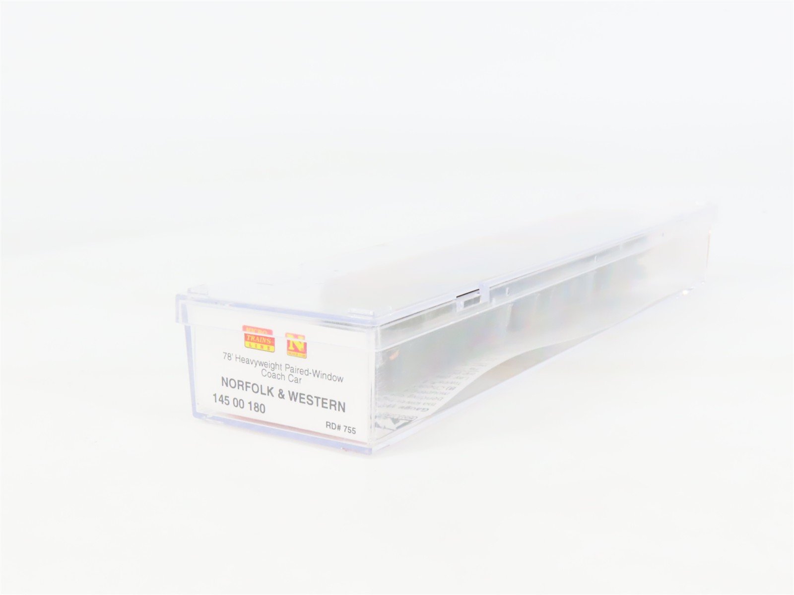 N Scale Micro-Trains 14500180 NW Norfolk & Western 78' Coach 755 RTR