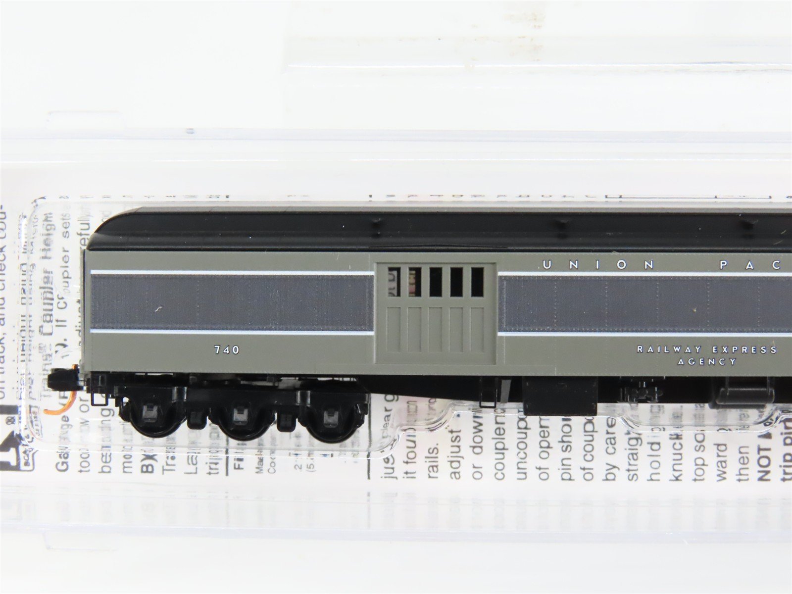 N Scale Micro-Trains 14700190 UP Union Pacific 70' 70' Heavyweight Baggage RTR