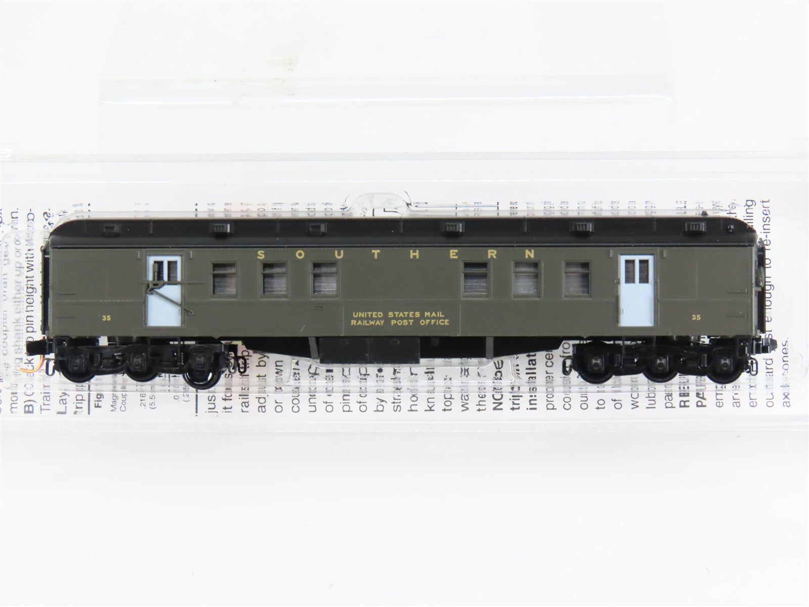 N Scale Micro-Trains 14000330 SOU Southern Heavyweight RPO 35 RTR