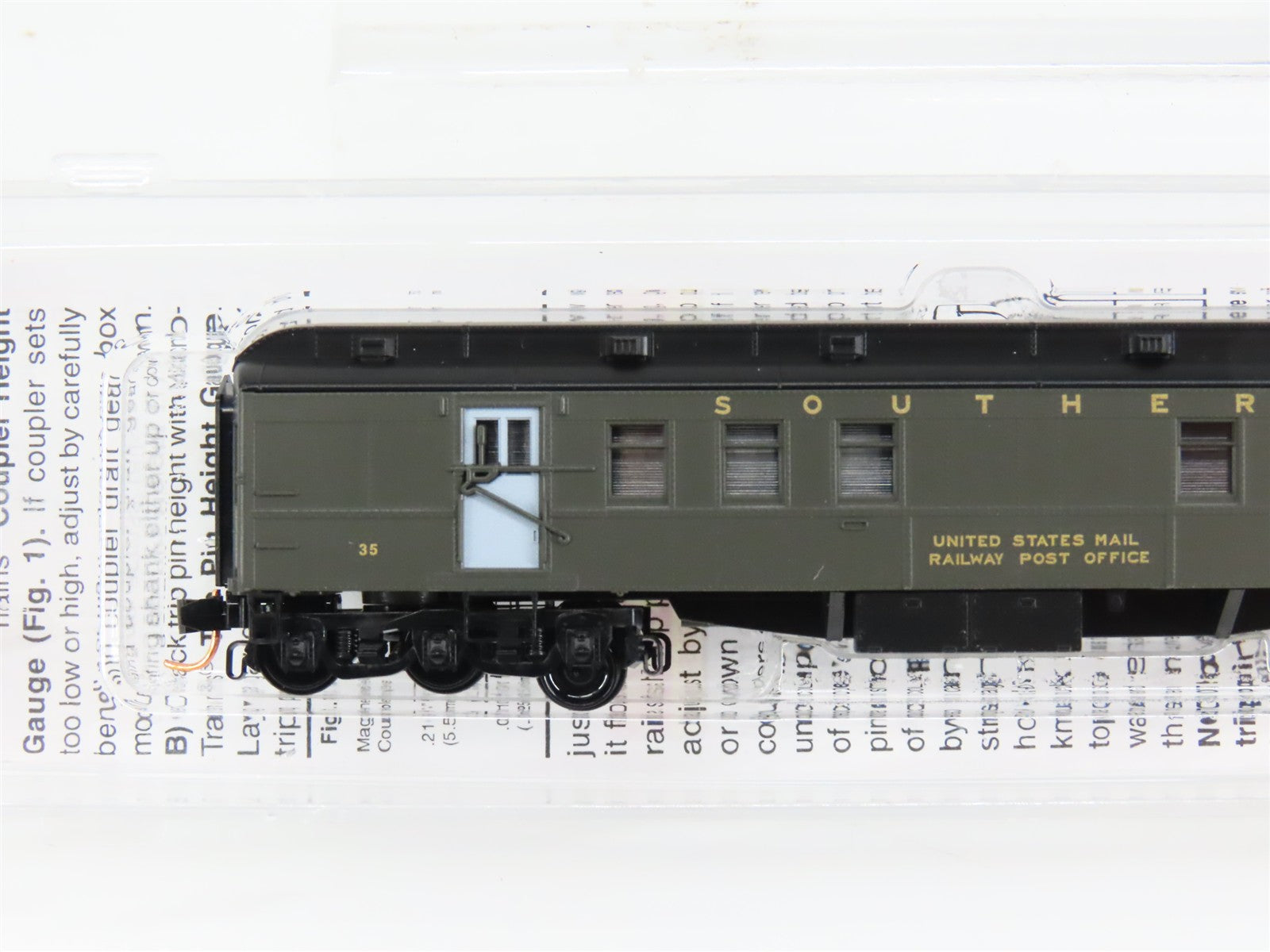 N Scale Micro-Trains 14000330 SOU Southern Heavyweight RPO 35 RTR