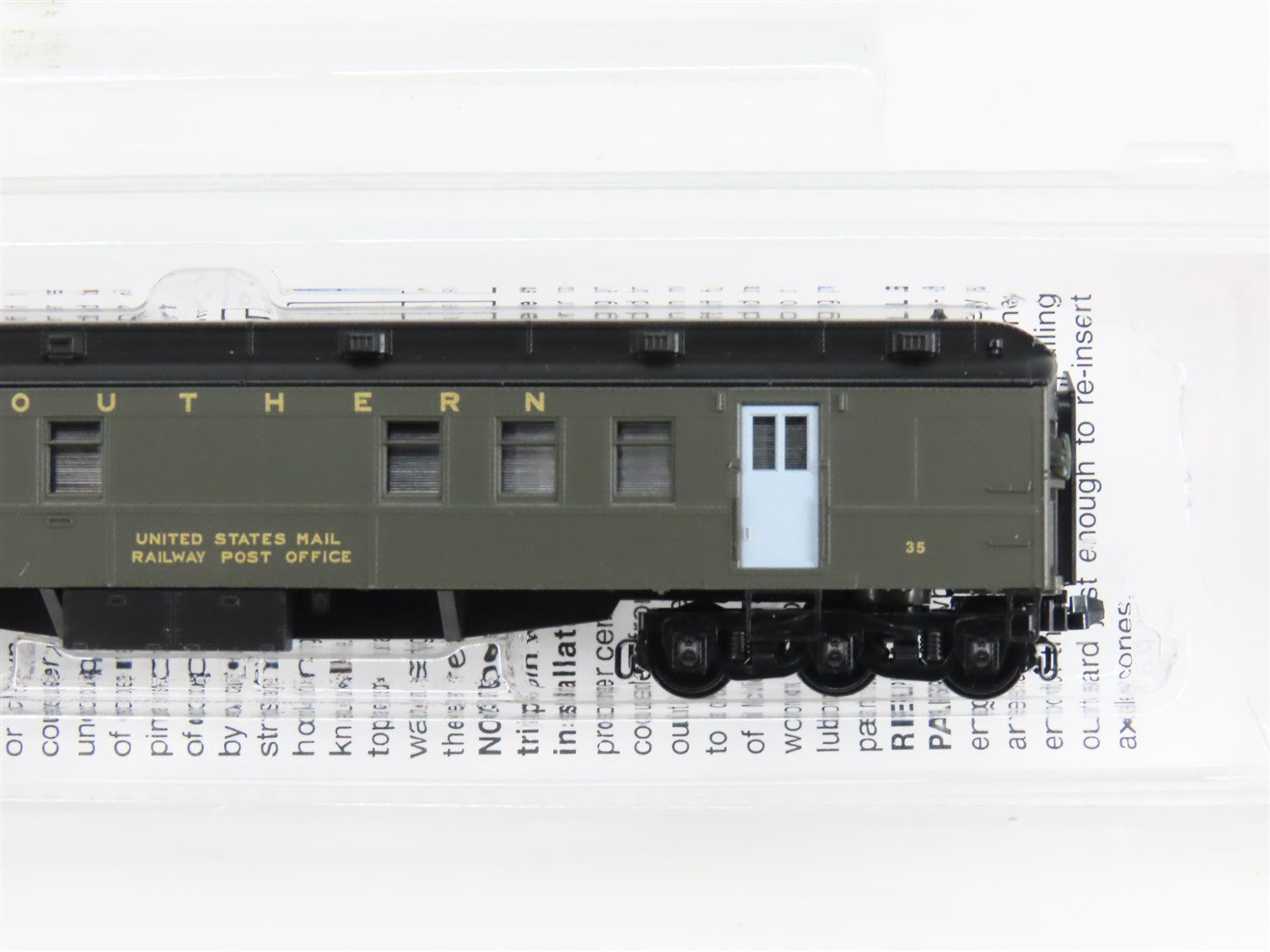 N Scale Micro-Trains 14000330 SOU Southern Heavyweight RPO 35 RTR