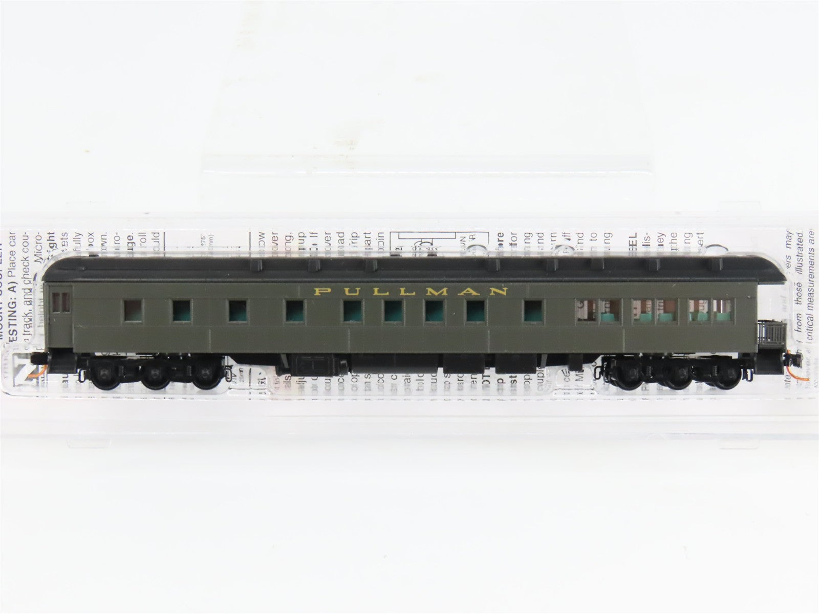 N Scale Micro-Trains 14400010 Pullman Observation Passenger Car RTR