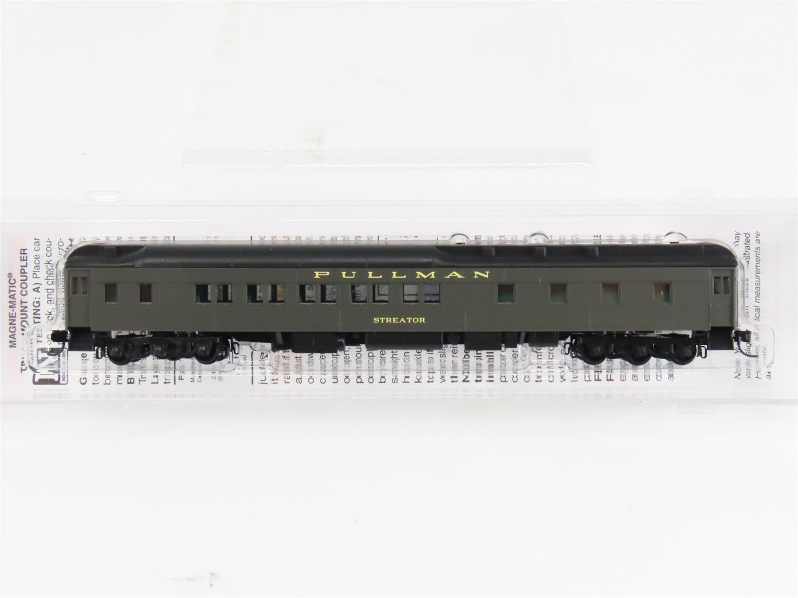 N Scale Micro-Trains 14100420 UP Union Pacific 10-1-2 Heavyweight Sleeper RTR