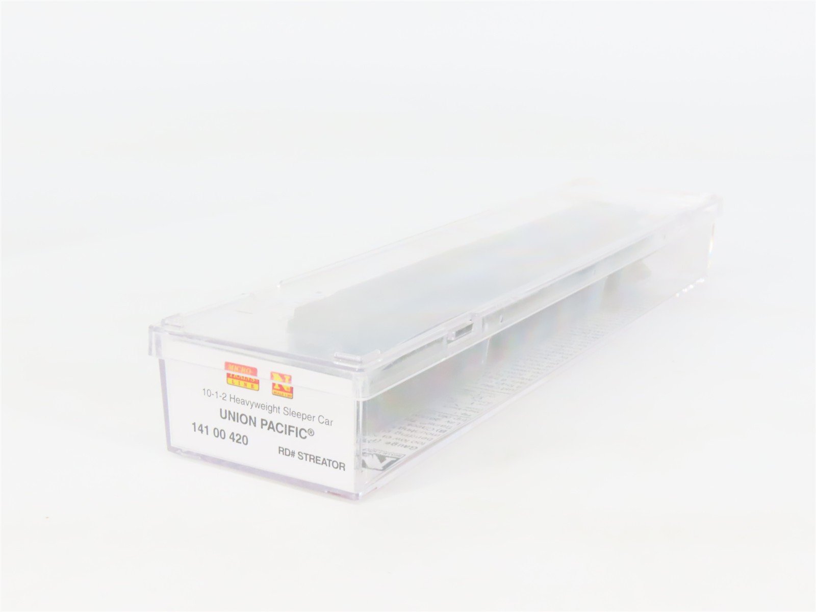 N Scale Micro-Trains 14100420 UP Union Pacific 10-1-2 Heavyweight Sleeper RTR