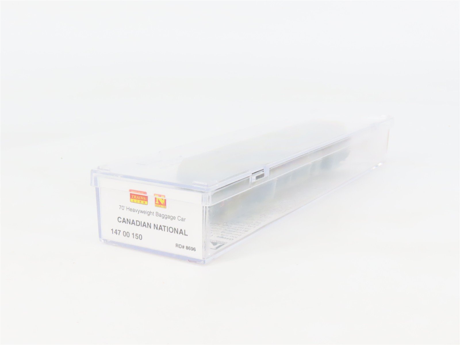 N Scale Micro-Trains 14700150 CN Canadian National 70' Baggage 8696 RTR