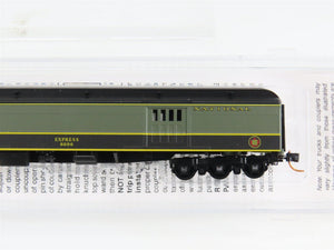 N Scale Micro-Trains 14700150 CN Canadian National 70' Heavyweight Baggage RTR