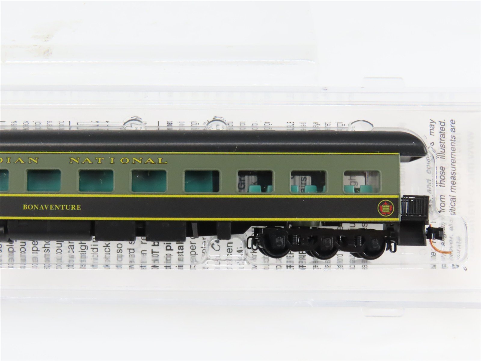 N Scale Micro-Trains 14400715 CN Canadian National Heavyweight Business Car RTR
