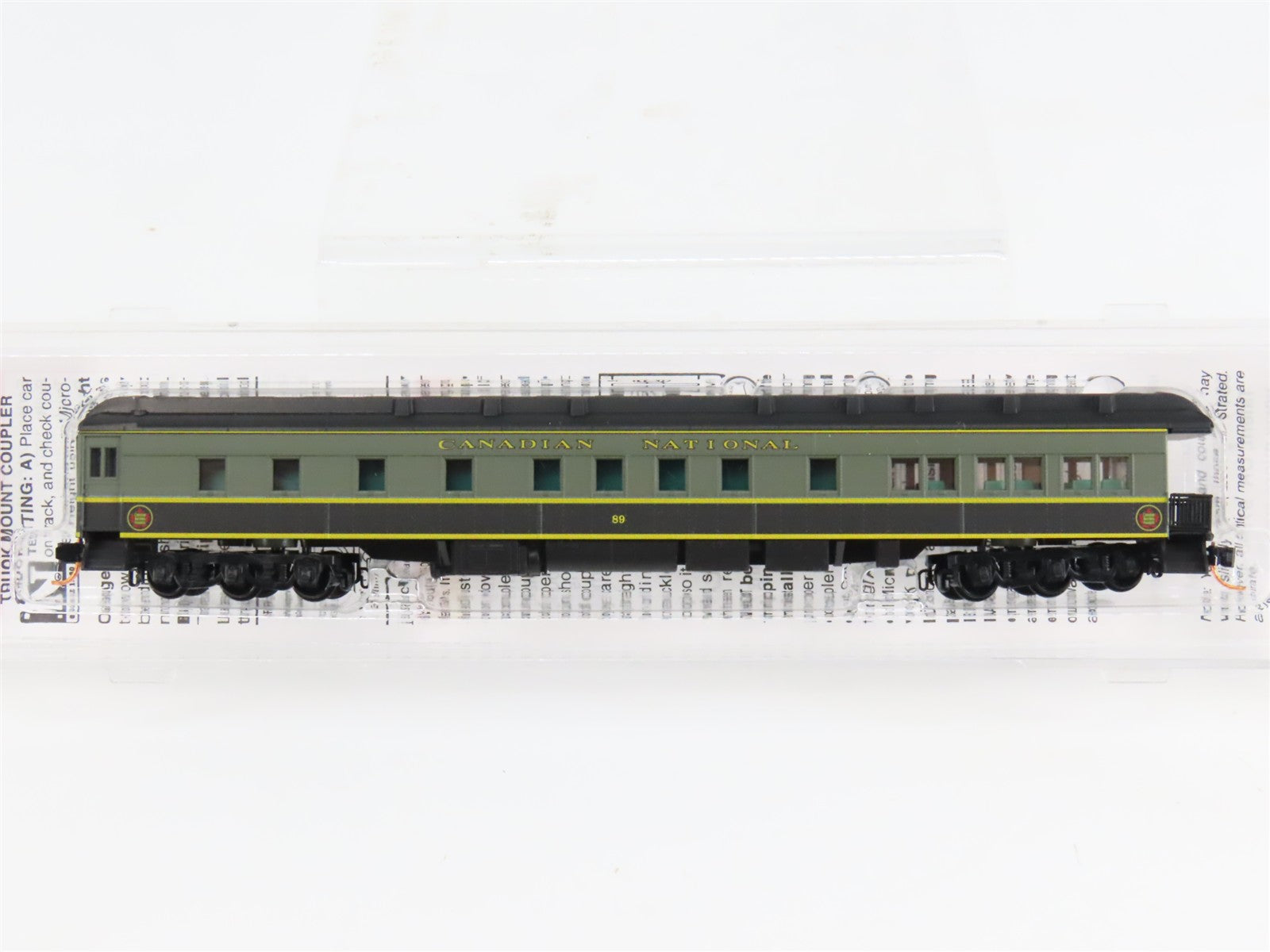 N Scale Micro-Trains 14400150 CN Canadian National Observation 89 RTR