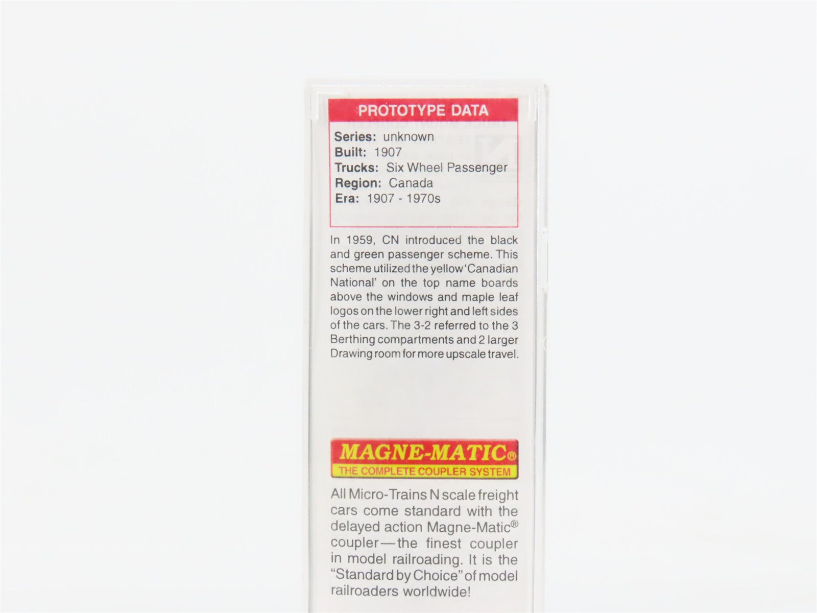 N Scale Micro-Trains 14400150 CN Canadian National Observation 89 RTR