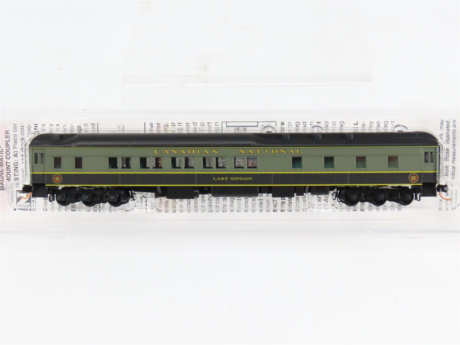N Scale Micro-Trains 14100150 Canadian National 10-1-2 Heavyweight Sleeper RTR