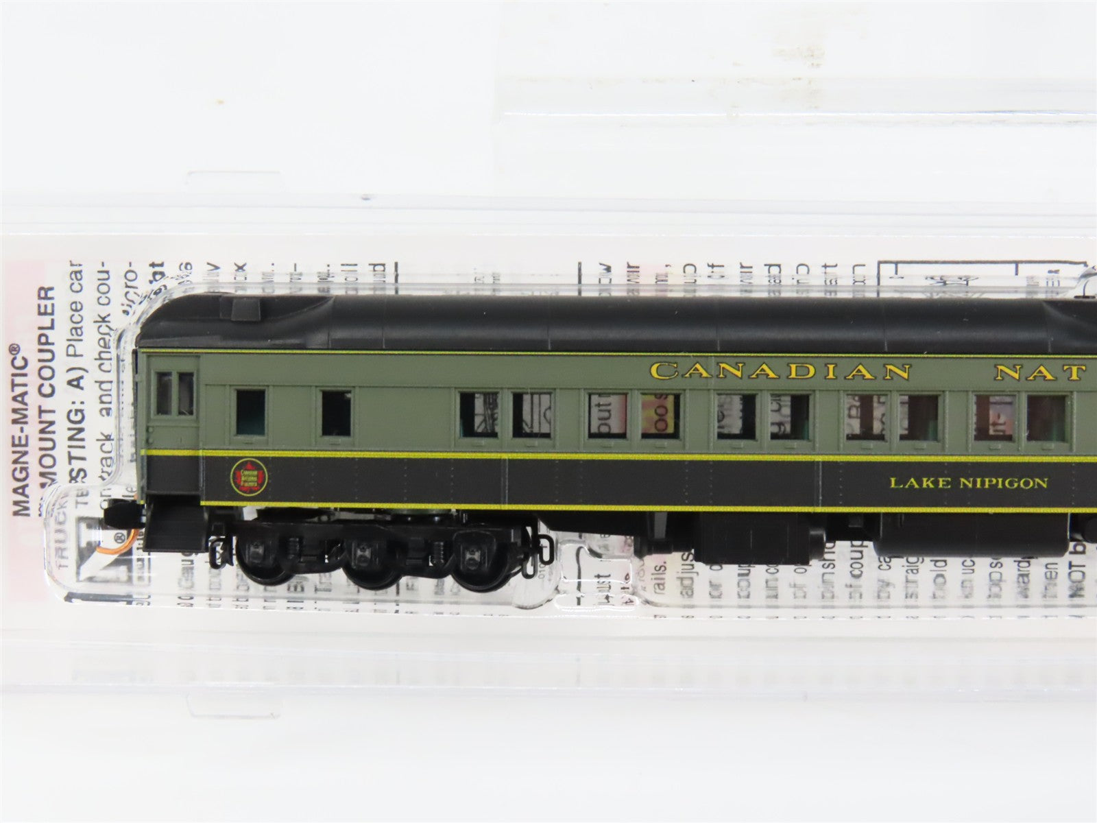 N Scale Micro-Trains 14100150 Canadian National 10-1-2 Heavyweight Sleeper RTR