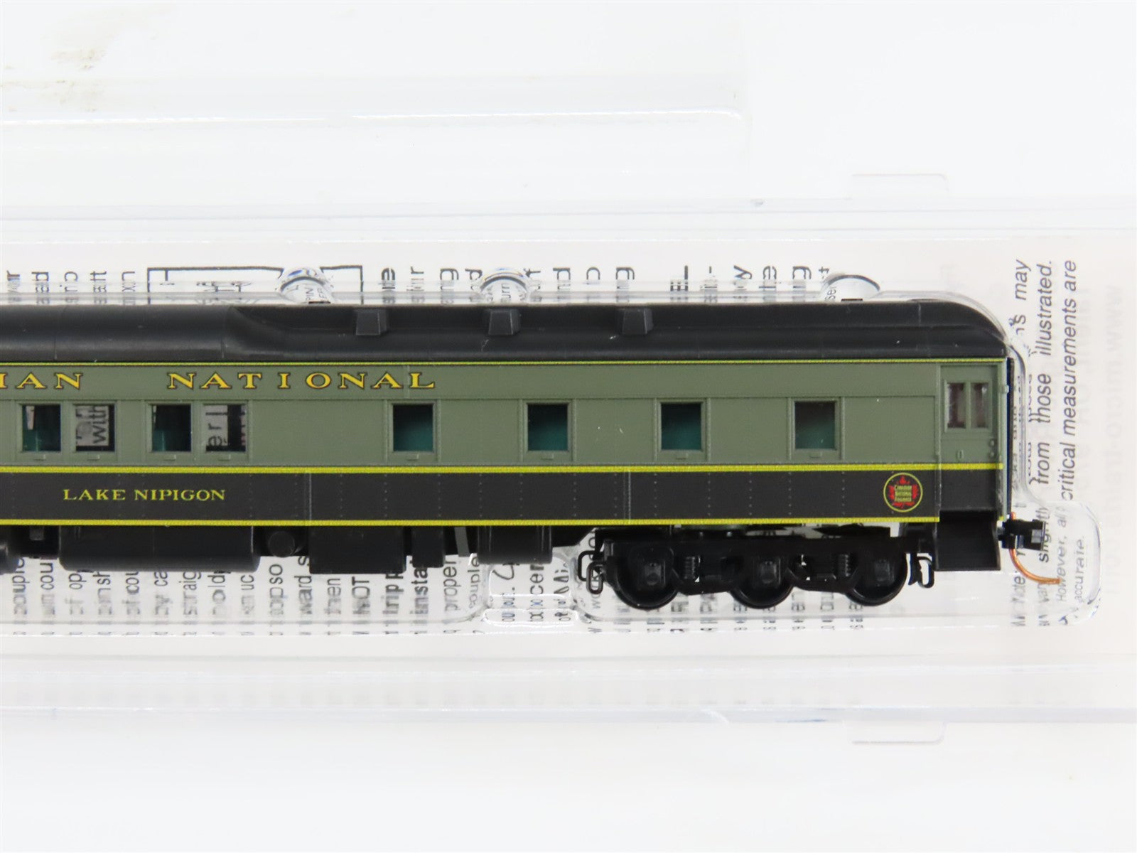 N Scale Micro-Trains 14100150 Canadian National 10-1-2 Heavyweight Sleeper RTR