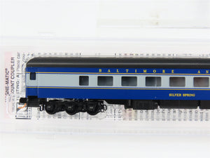N Scale Micro-Trains 14400709 B&O Baltimore & Ohio Heavyweight Business Car RTR