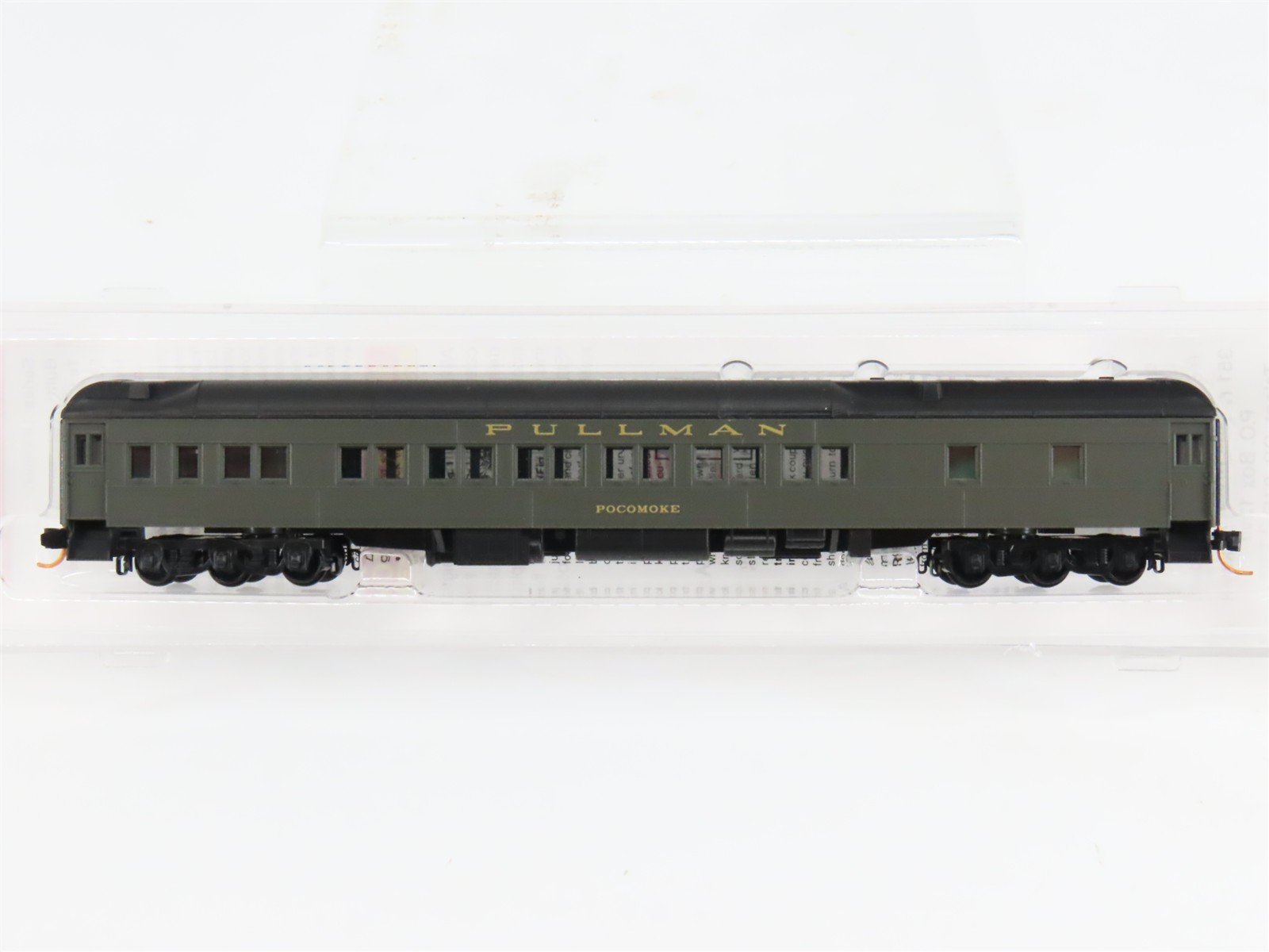 N Scale Micro-Trains 14200030 BN Burlington Northern 83' Sleeper POCOMOKE RTR