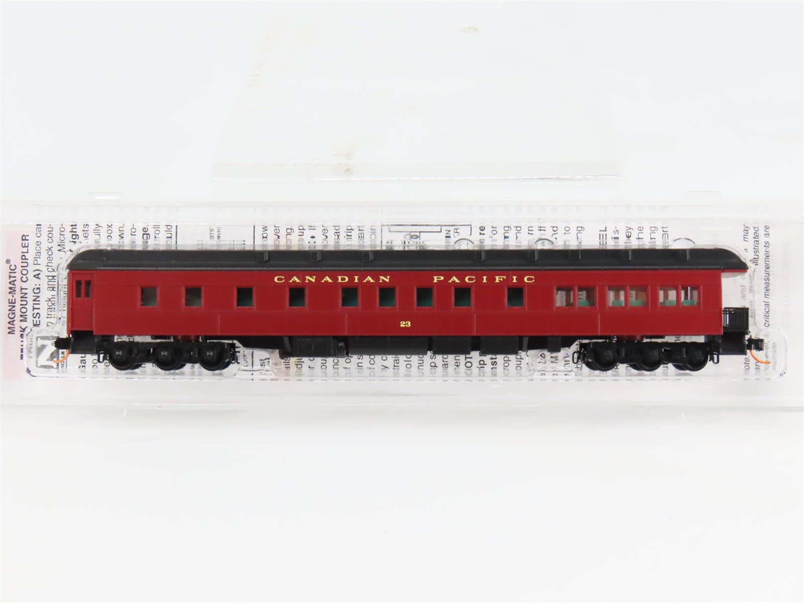 N Scale Micro-Trains 14400080 CP Canadian Pacific 83' Observation 23 RTR