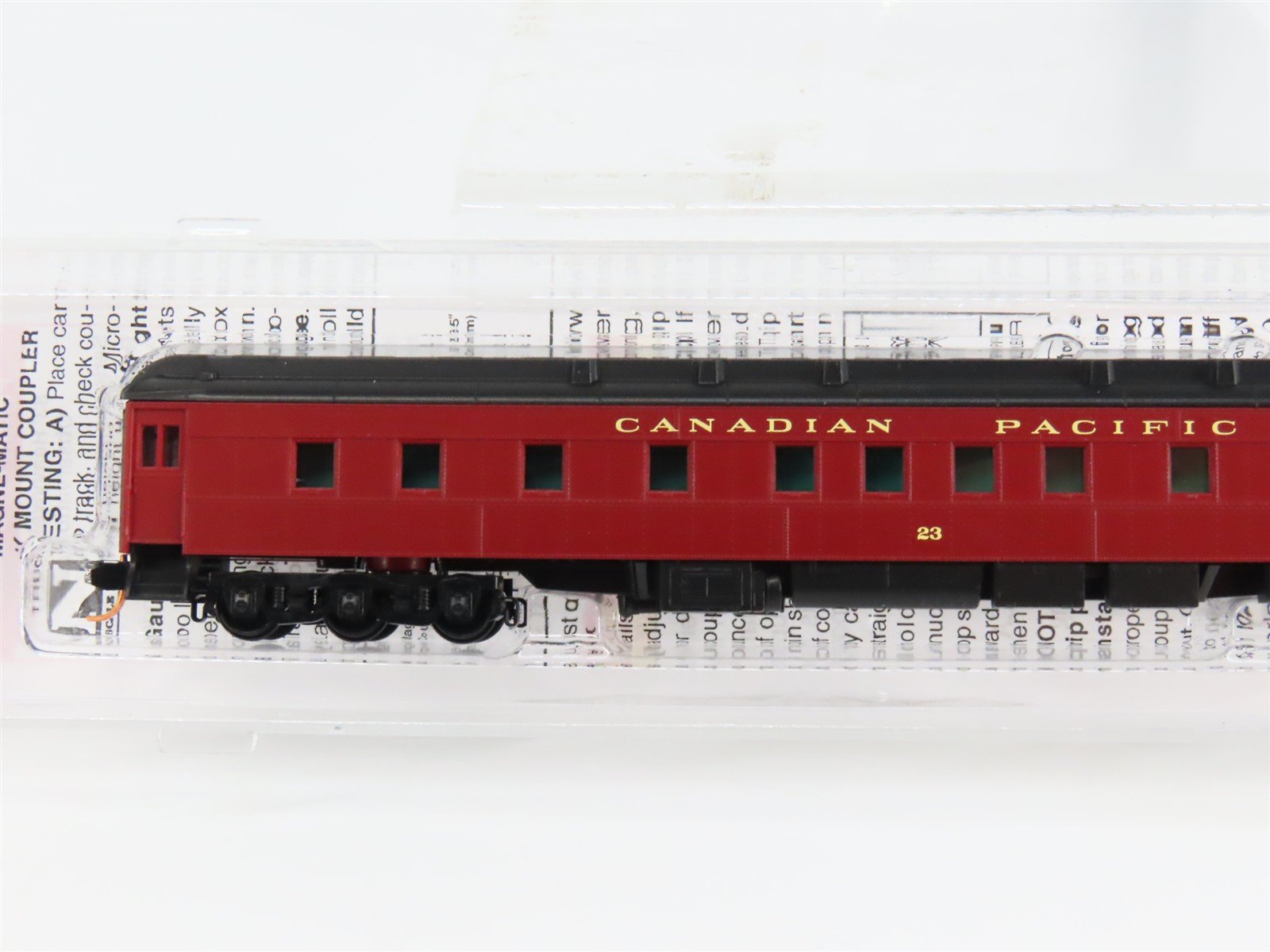 N Scale Micro-Trains 14400080 CP Canadian Pacific 83' Observation 23 RTR