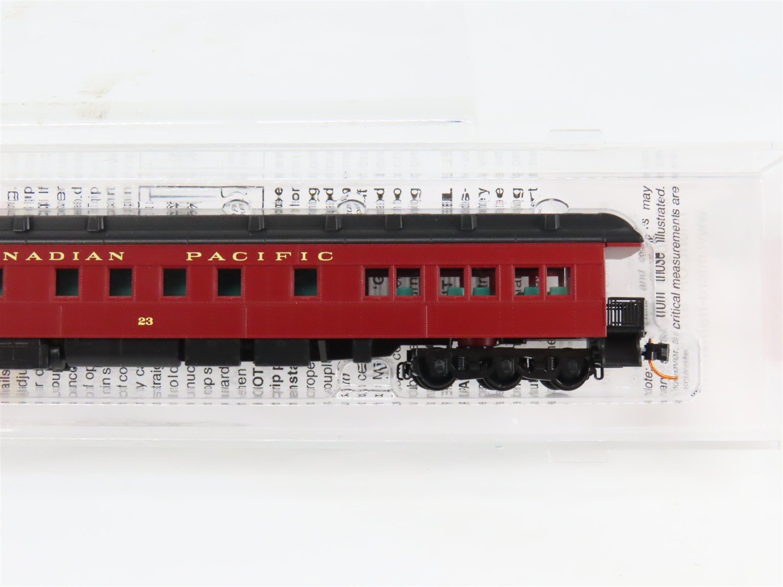 N Scale Micro-Trains 14400080 CP Canadian Pacific 83' Observation 23 RTR