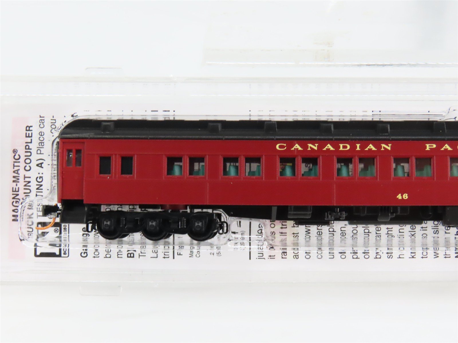 N Scale Micro-Trains 14300080 CP Canadian Pacific Heavyweight Parlor 46 RTR