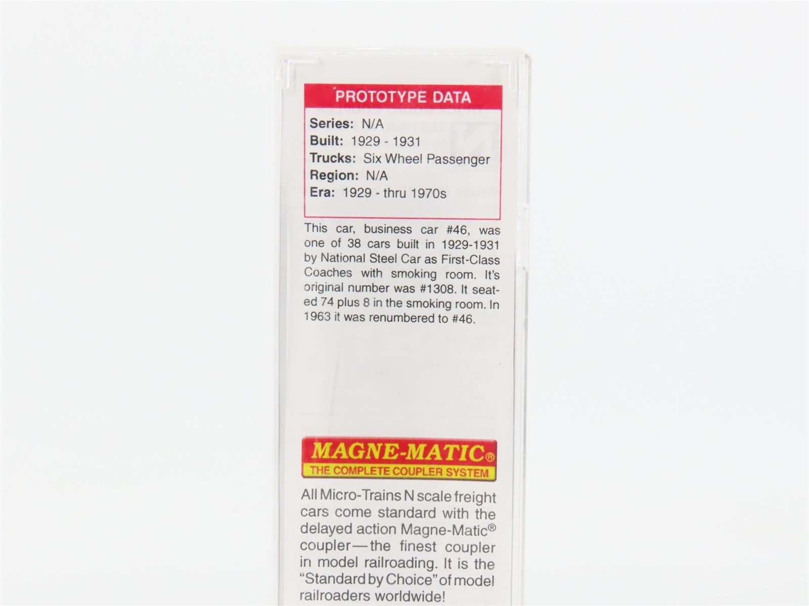 N Scale Micro-Trains 14300080 CP Canadian Pacific Heavyweight Parlor 46 RTR