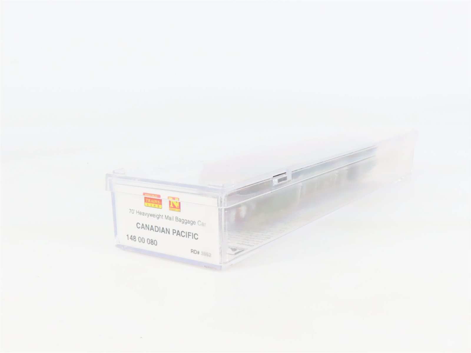 N Scale Micro-Trains 14800080 CP Canadian Pacific 70' Baggage 3552 RTR