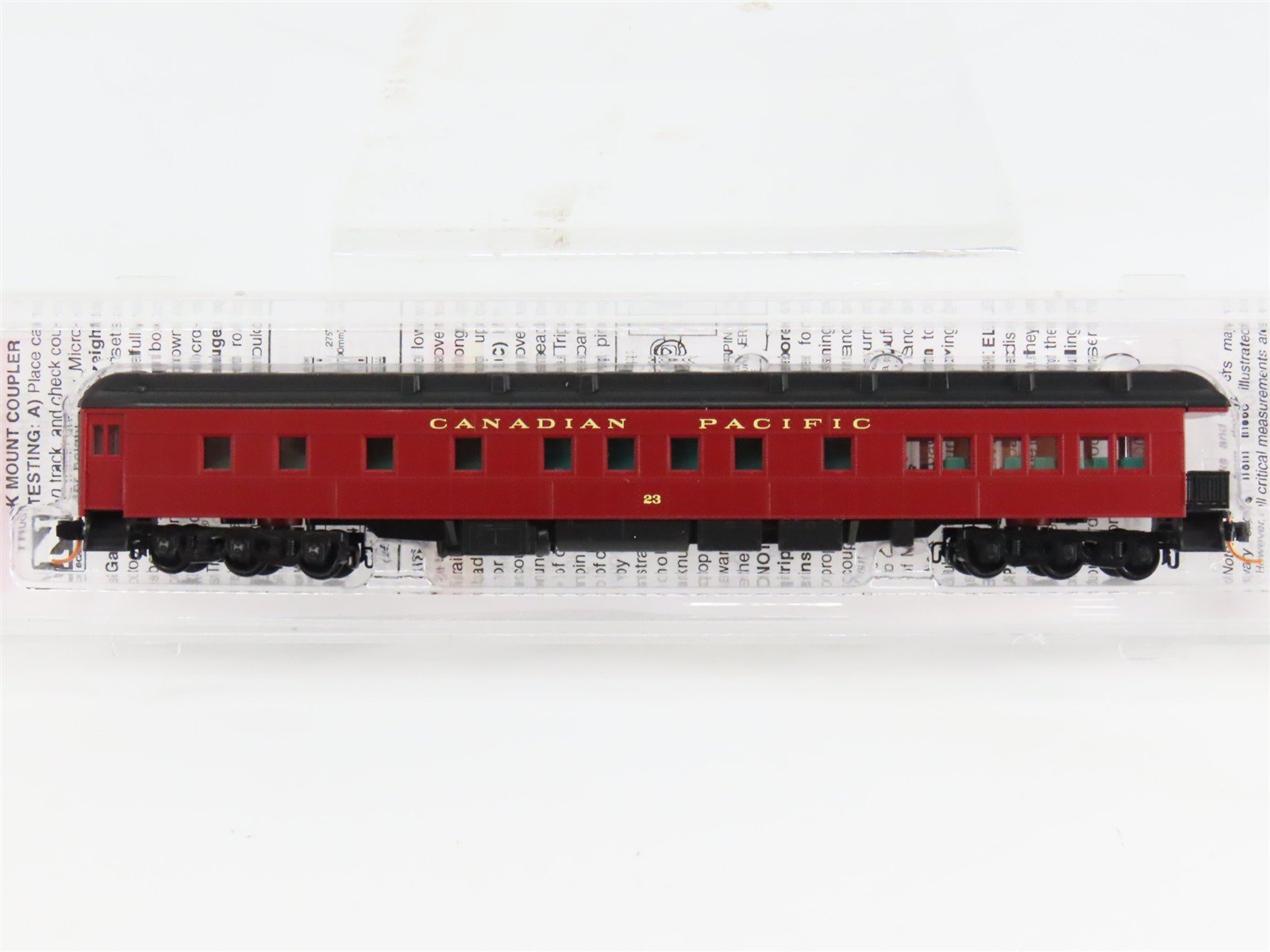 N Scale Micro-Trains 14400080 CP Canadian Pacific 83' Observation 23 RTR