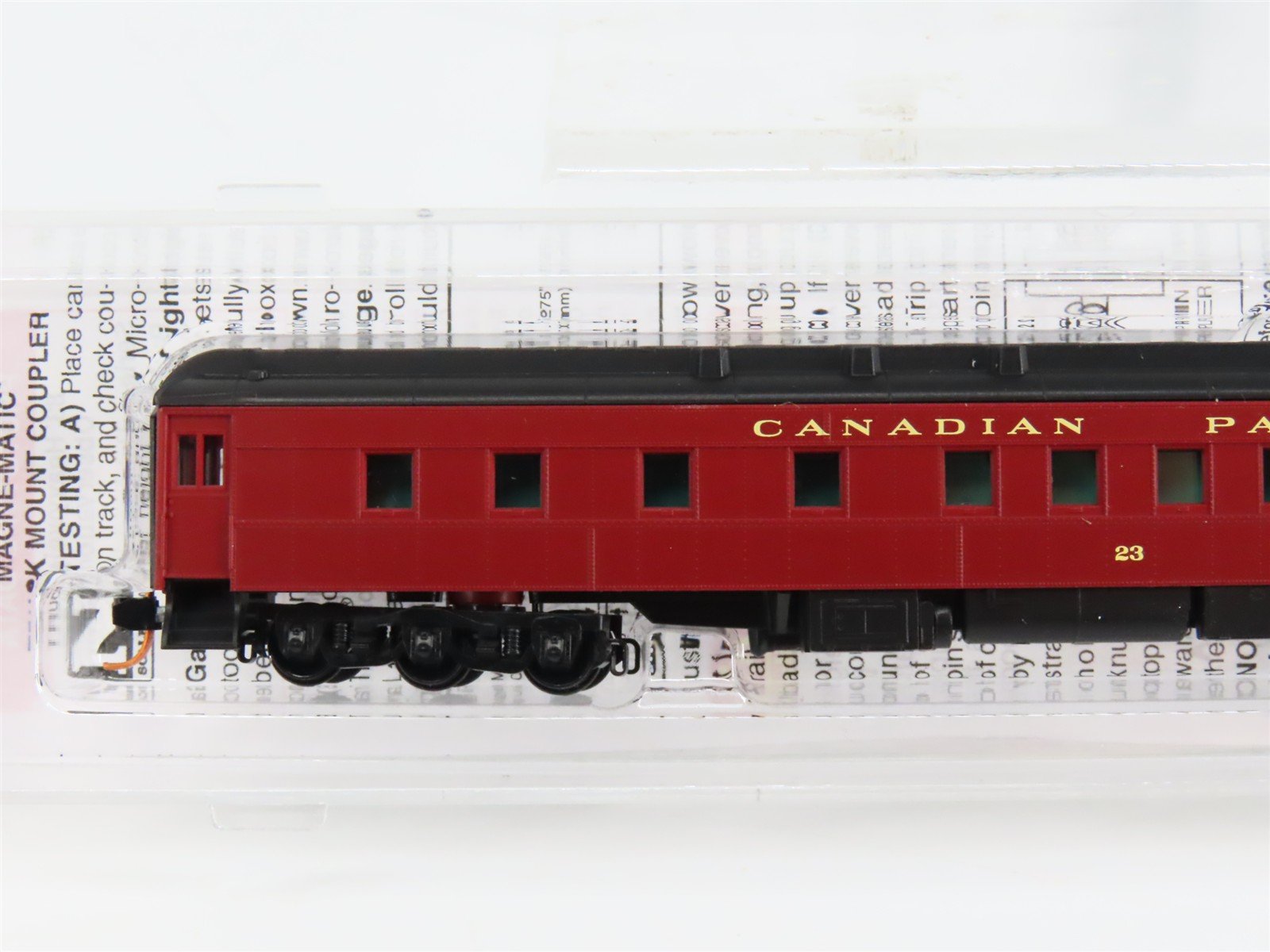 N Scale Micro-Trains 14400080 CP Canadian Pacific 83' Observation 23 RTR