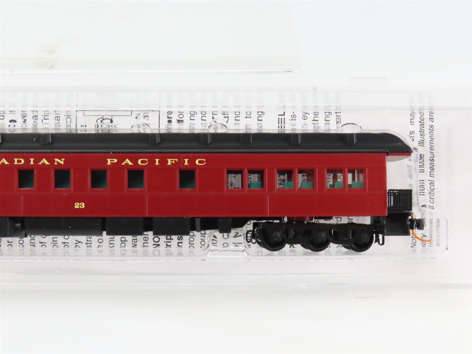 N Scale Micro-Trains 14400080 CP Canadian Pacific 83' Observation 23 RTR