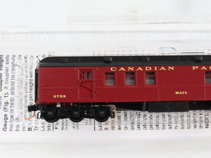N Scale Micro-Trains 14000080 CP Canadian Pacific Heavyweight RPO 3759 RTR