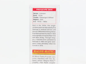 N Scale Micro-Trains 16000140 Erie Railroad 78' Coach 2280 RTR