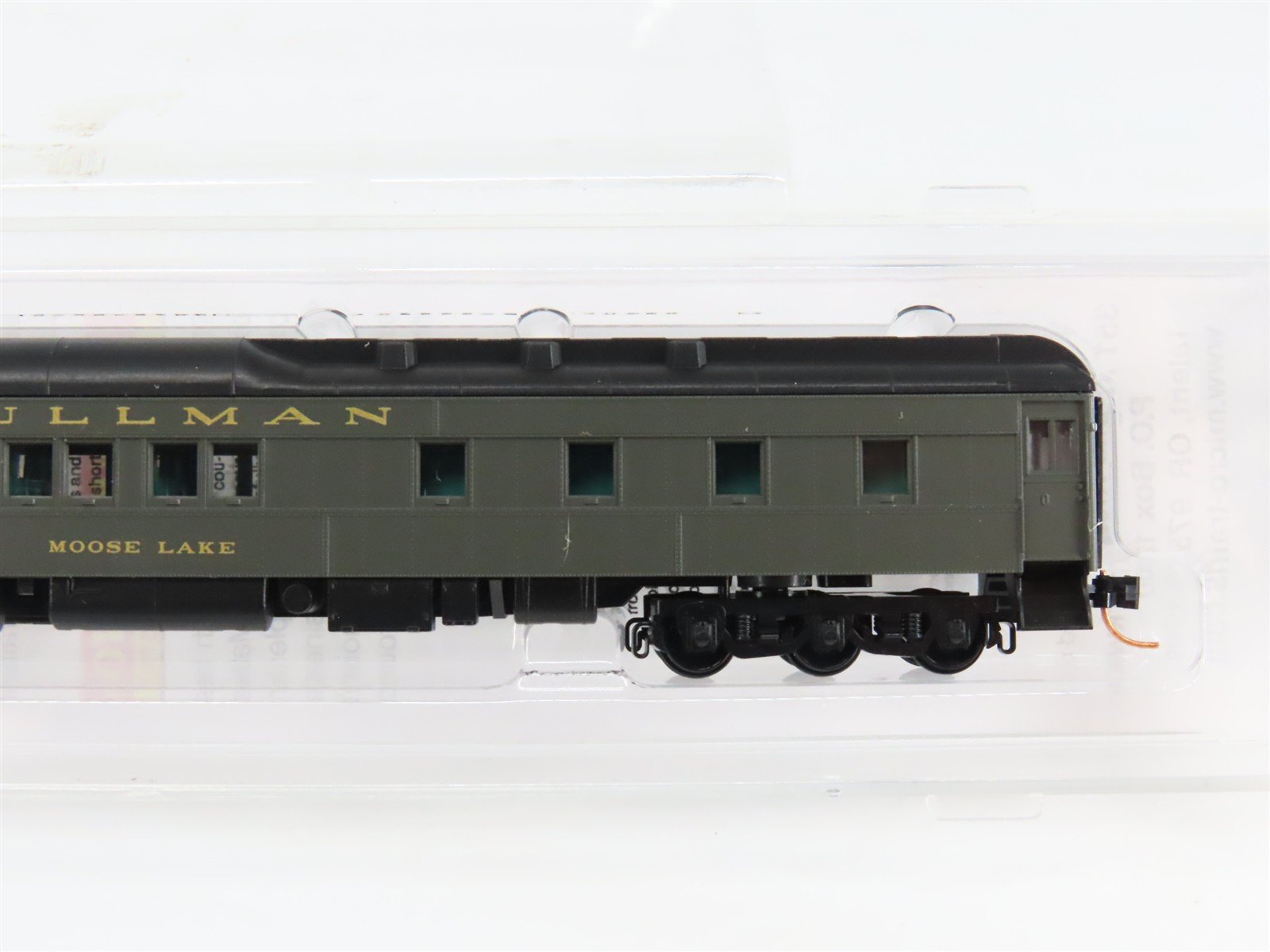 N Scale Micro-Trains 14100040 ATSF Santa Fe Pullman Heavyweight Sleeper RTR
